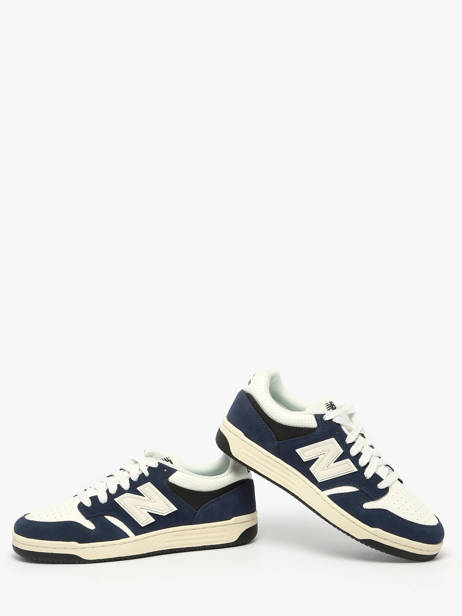 Sneakers Uit Leder New balance Blauw boy BB480PEN ander zicht 2
